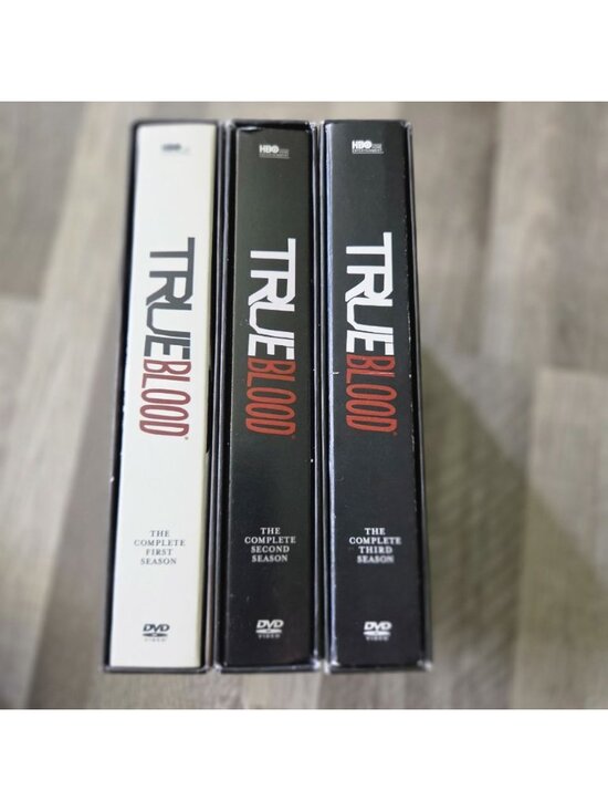 True Blood Other - HBO DVD Box Set True Blood Seasons 1-3 Gothic Vampire TV Show Dark Fantasy